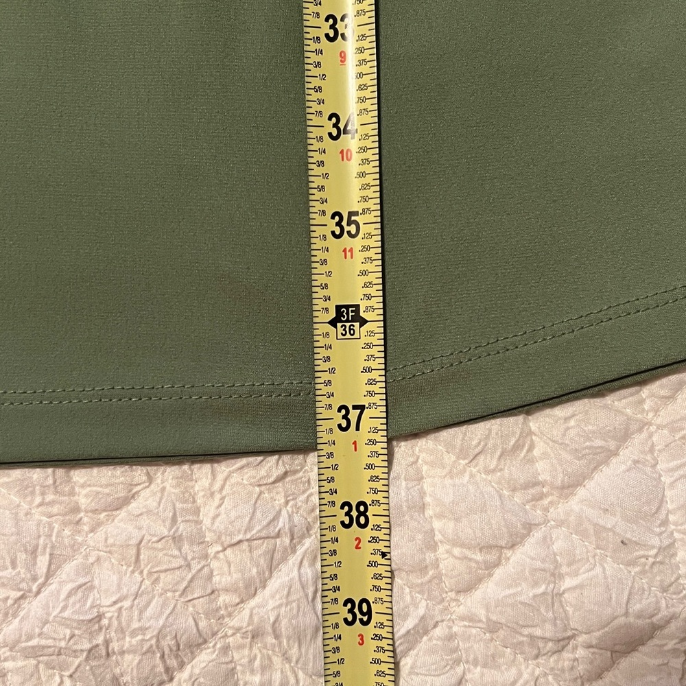 London Times Green Smocked Puff Sleeve Sundress - Picture 6 of 8